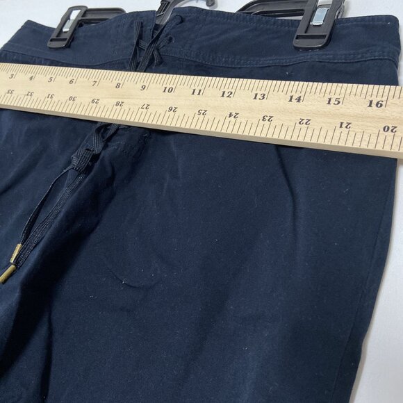 Lauren Ralph Lauren Nautical Corset Tie Women's Blue Button Skirt Size 8 - Picture 9 of 9